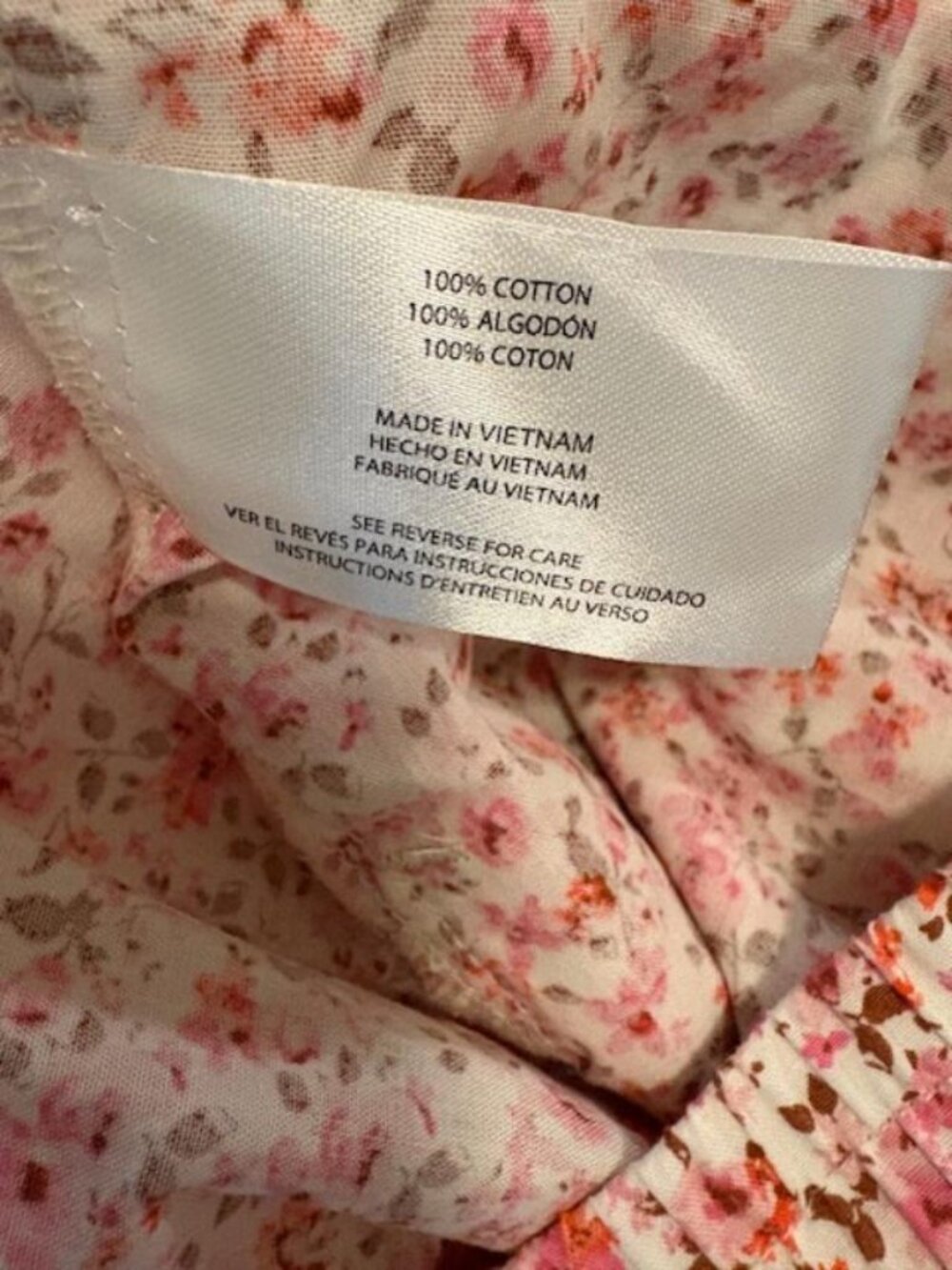 NWT Women's Gap 2 Piece Pajama Pants Size Small Cotton Floral Checks 2 Pair Pink - Picture 6 of 8